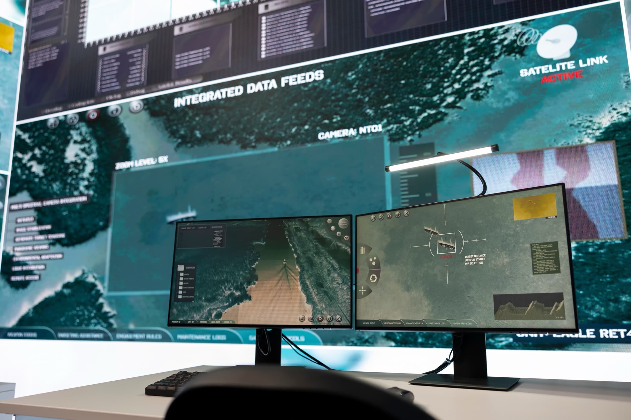Live operations monitoring screens